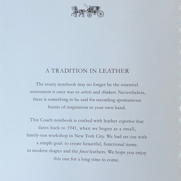 ๐ COACH NOTEBOOK WITH HOUNDSTOOTH PRINT ๐ NWT ๐ - Picture 15 of 15